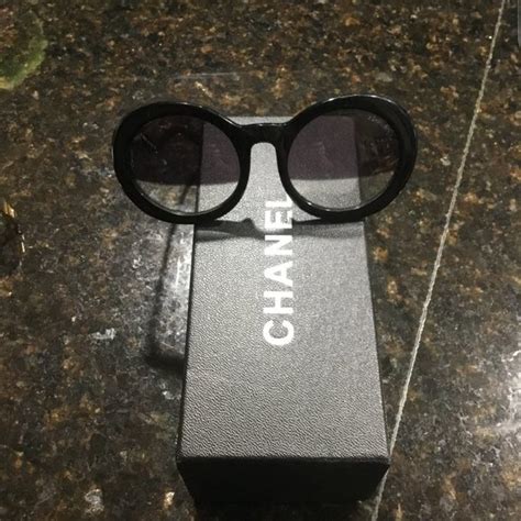 CHANEL S5018 Runway Edition Wavy Bars Half Tint Lenses 